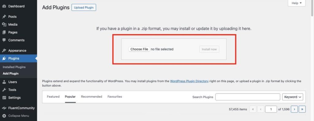 Upload Plugin